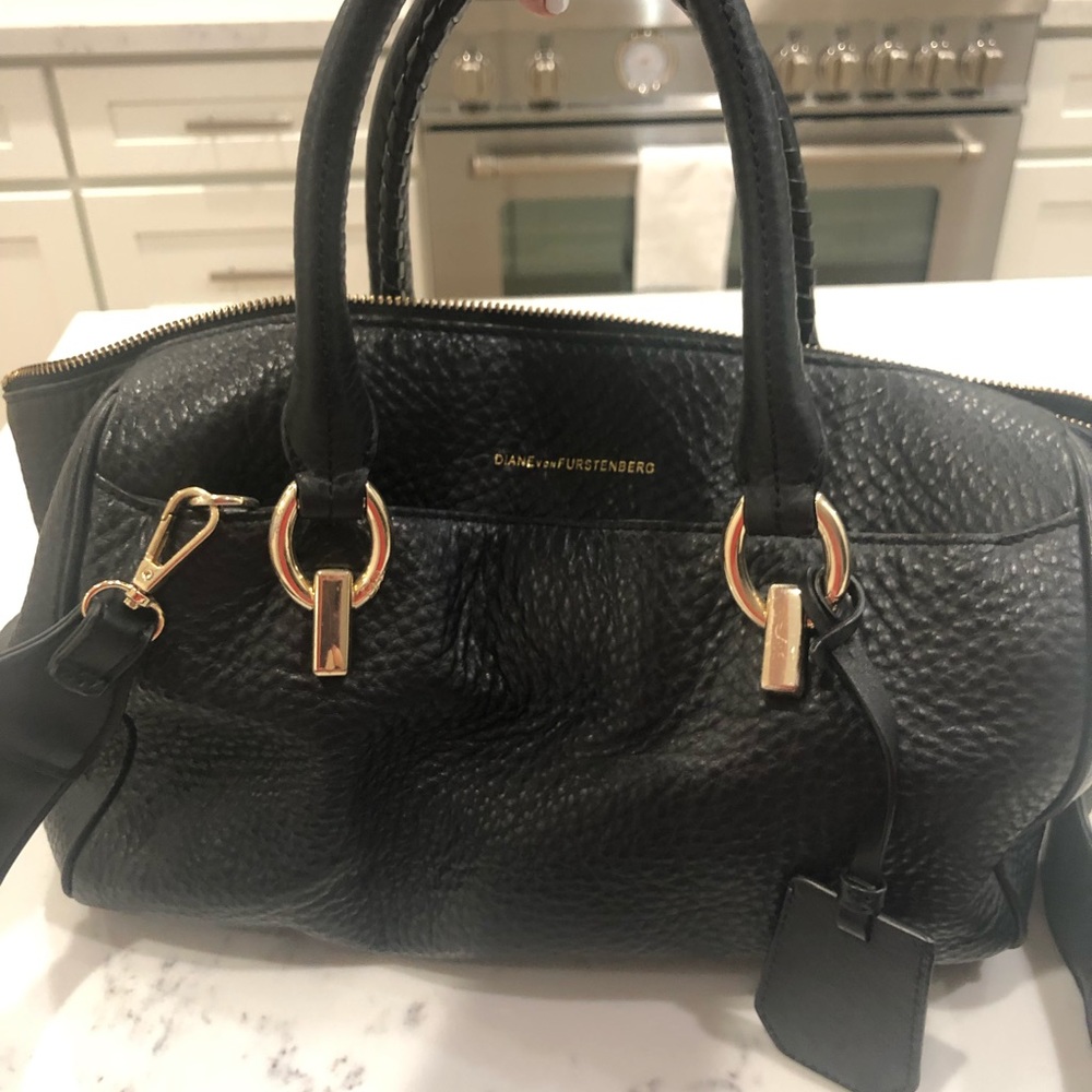 DVF Diane Von Furstenberg Black Purse